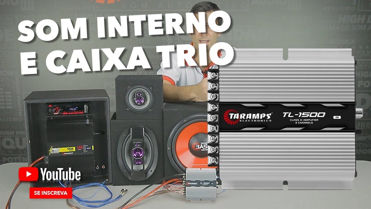 Som Automotivo Interno de Qualidade com Taramps TL1500 (English/CC)