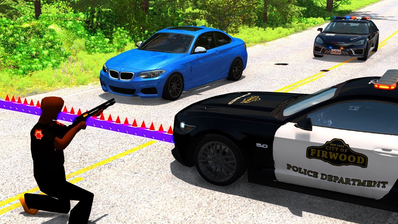 Extreme Police Chases Crashes&Fails #22 - BeamNG Drive