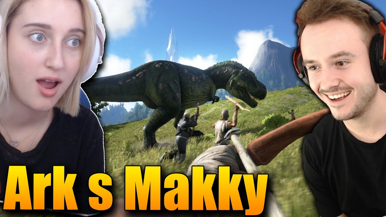 NOVÁ SÉRIE Z DINOSAURŮ S MAKKY JE TADY!🦖 Ark Survival Evolved #1 w/@Makousek