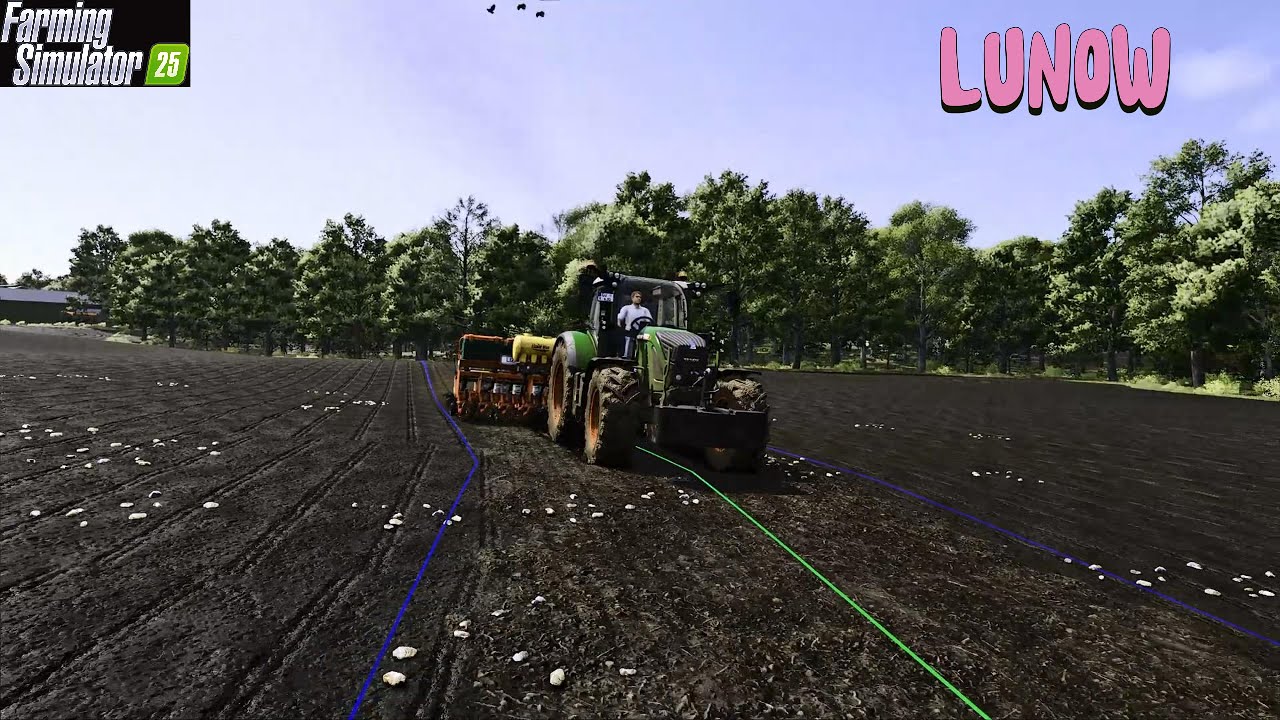 FS25 | Drilling Corn in the Mud @ Lunow | ReShade Gameplay