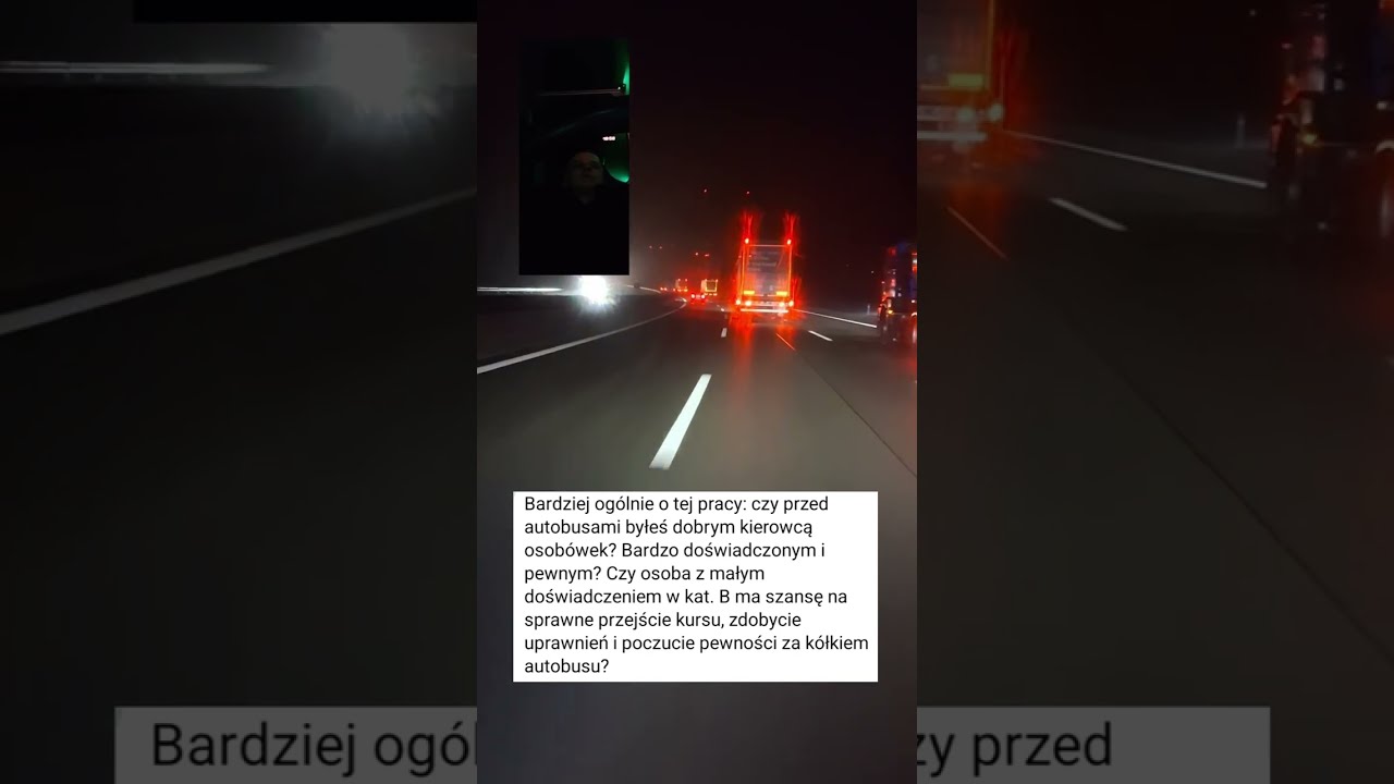 Odpowiedz na komentarz: Czy osoba z małym doświadczeniem na kat.B, zdobędzie pewność w autobusie?