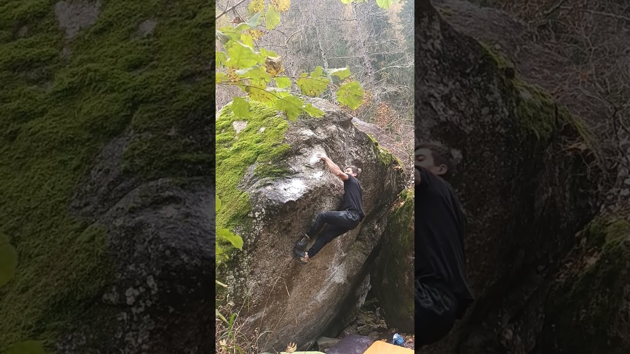 Foxy lady 7c La Mota Valmasino Boulder