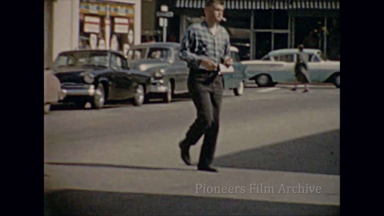 Santa Cruz Street Scenes - 1960