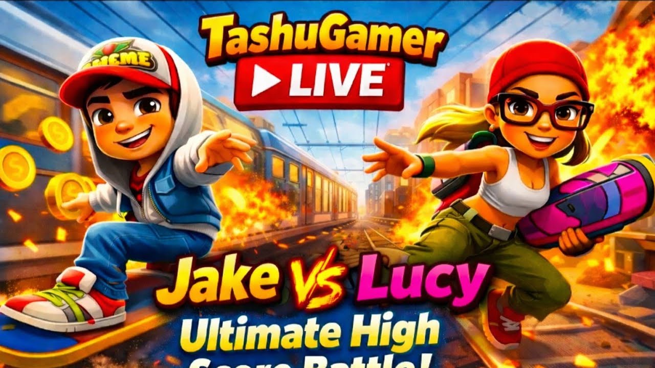 🚆🔥 Subway Surfers LIVE – 30 Lakh Score Challenge! 😳💥