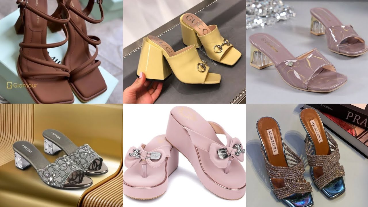 Most beautiful New arrival footwear designer heels sandals collection 2026