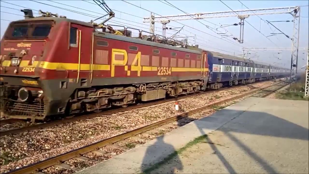 High Speed Actions and crawls at Ajaibpur : New Delhi - Kanpur