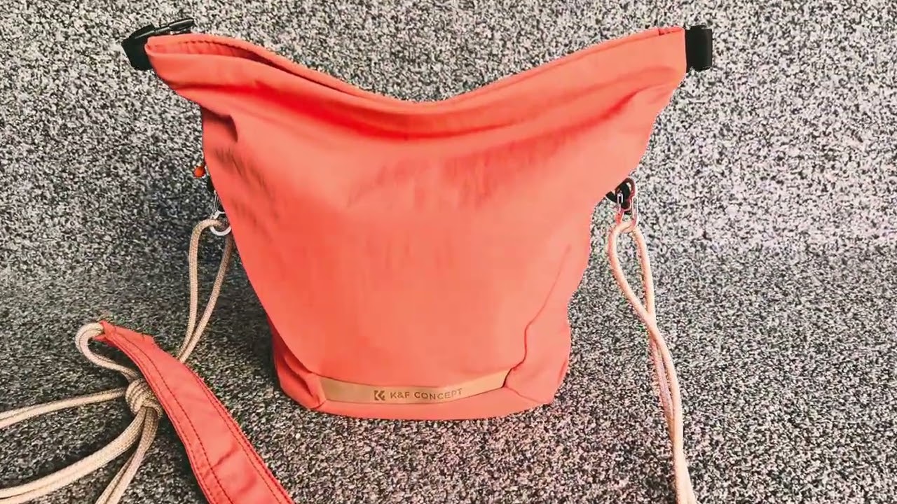 K&F Concept Urban Wander 11 Sling Bag (Orange)😍📷👏#CityWalk  #StreetPhotography #KFConcept #SlingBag
