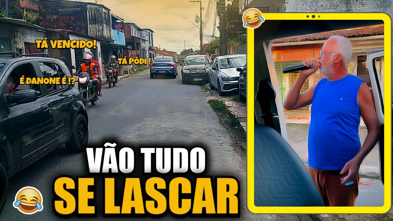 A RESENHA FOI TÃO GRANDE QUE O COROA CAUSOU UM ENGARRAFAMENTO NA AVENIDA DE PENEDO 🤣🤣