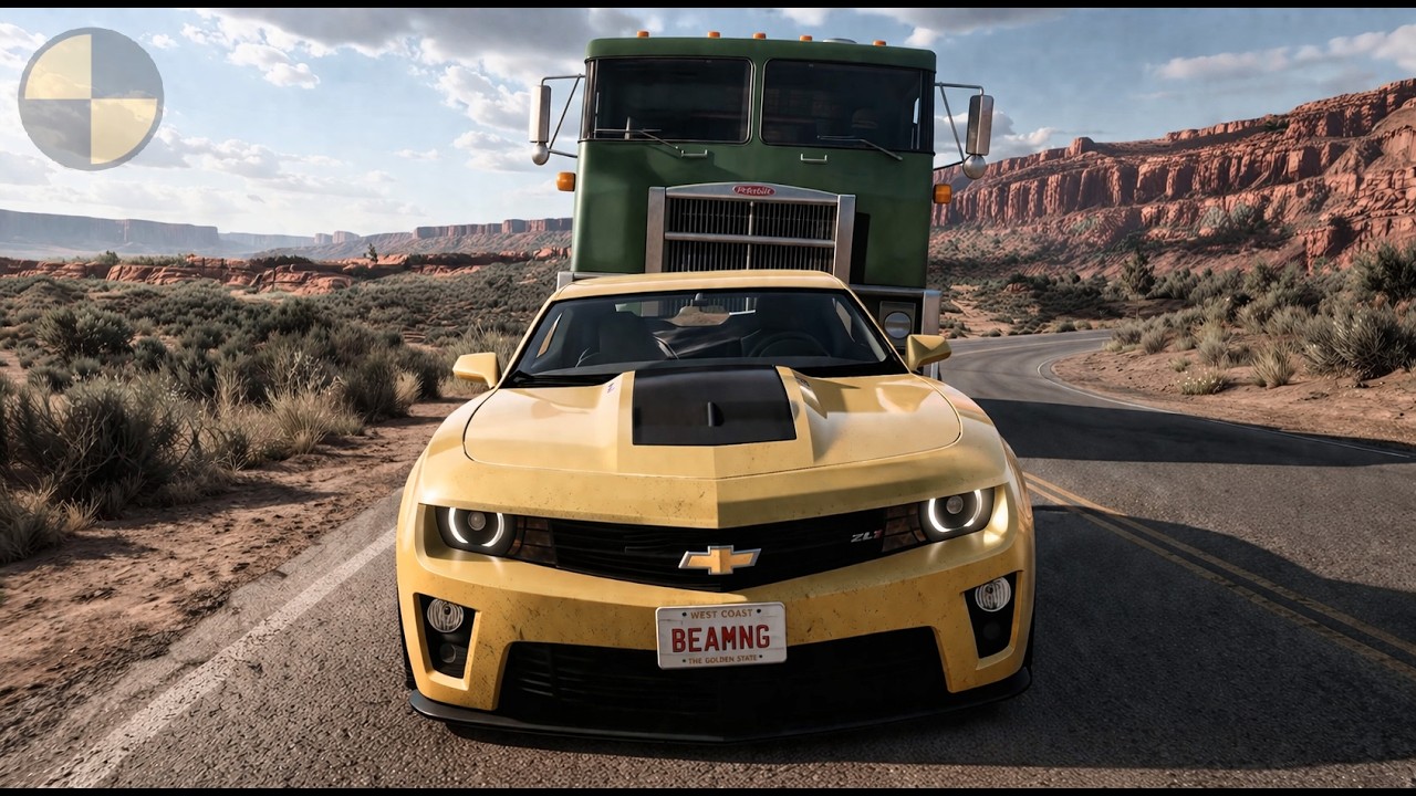 Truck and Car Accidents #6 😱 BeamNG.Drive