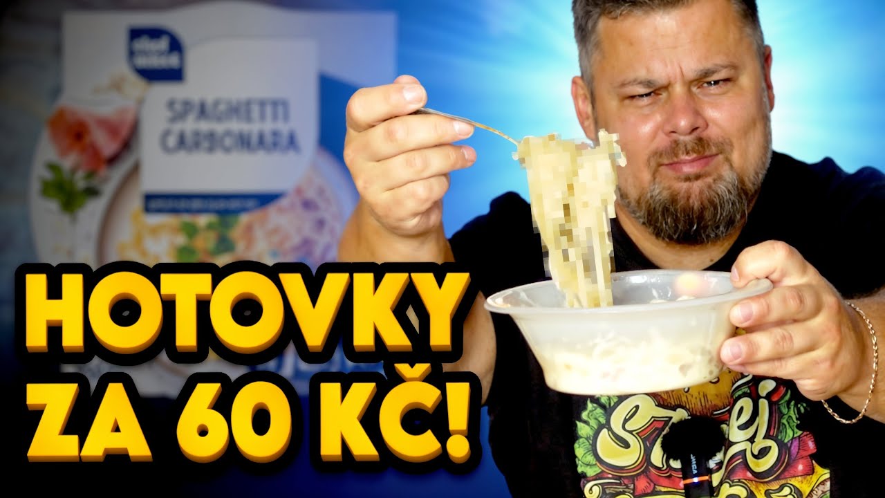 TEST HOTOVEK ZA 60 Kč! Dobré jídlo nebo spíše odpad?