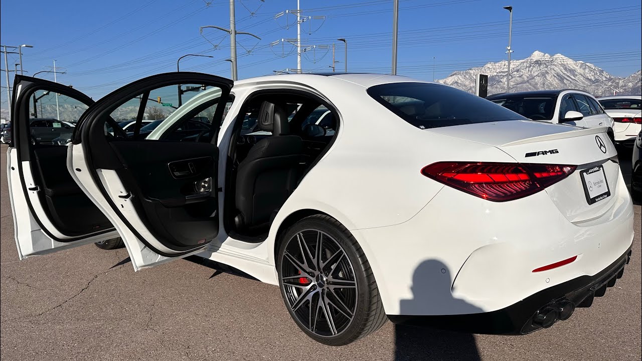 Is the 2025 Mercedes-AMG C43 Sedan A Disappointing 4-cylinder AMG priced at $74,000?