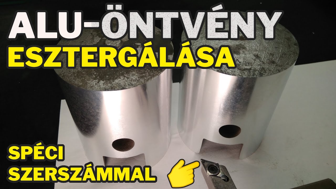 Alumínium présöntvény esztergálása (e-Gyakorlat #154)