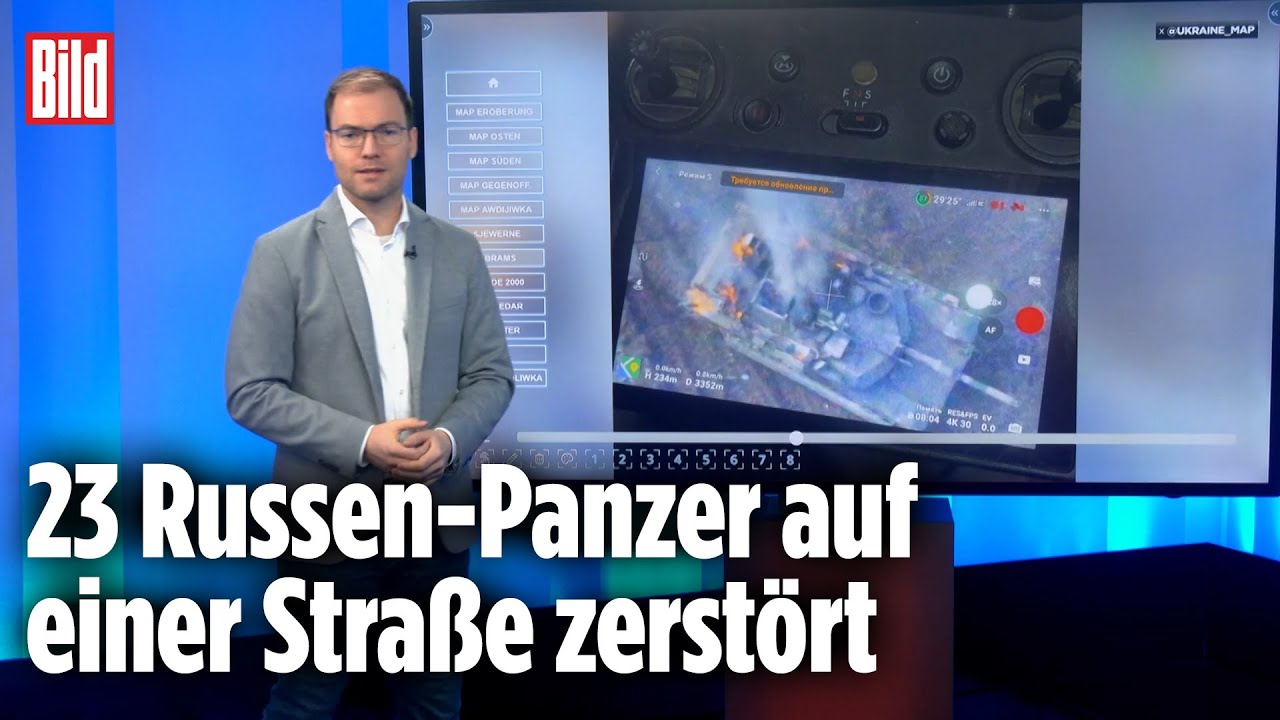 Ukrainer können Front nicht stabilisieren | BILD-Lagezentrum