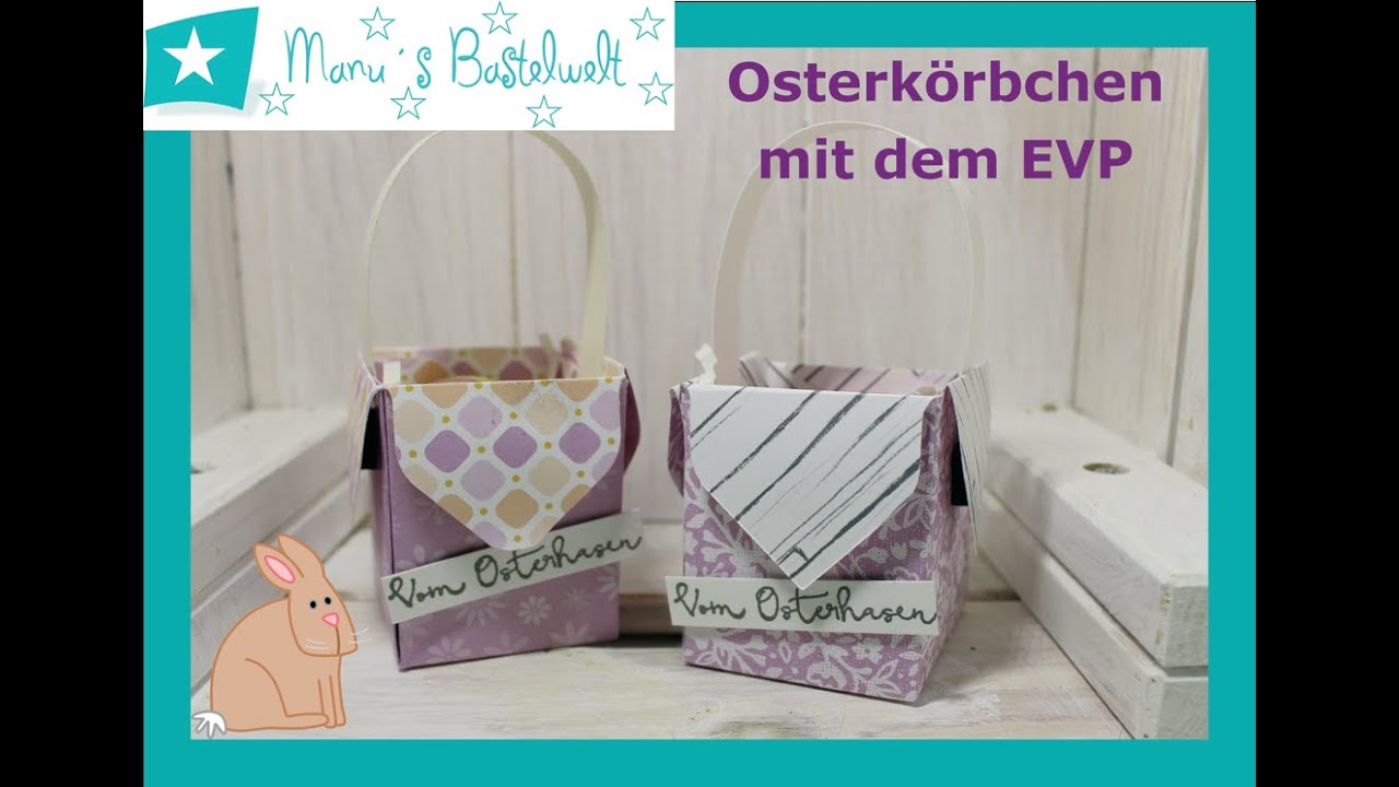 Osterk&ouml;rbchen mit dem EVP - viereckig