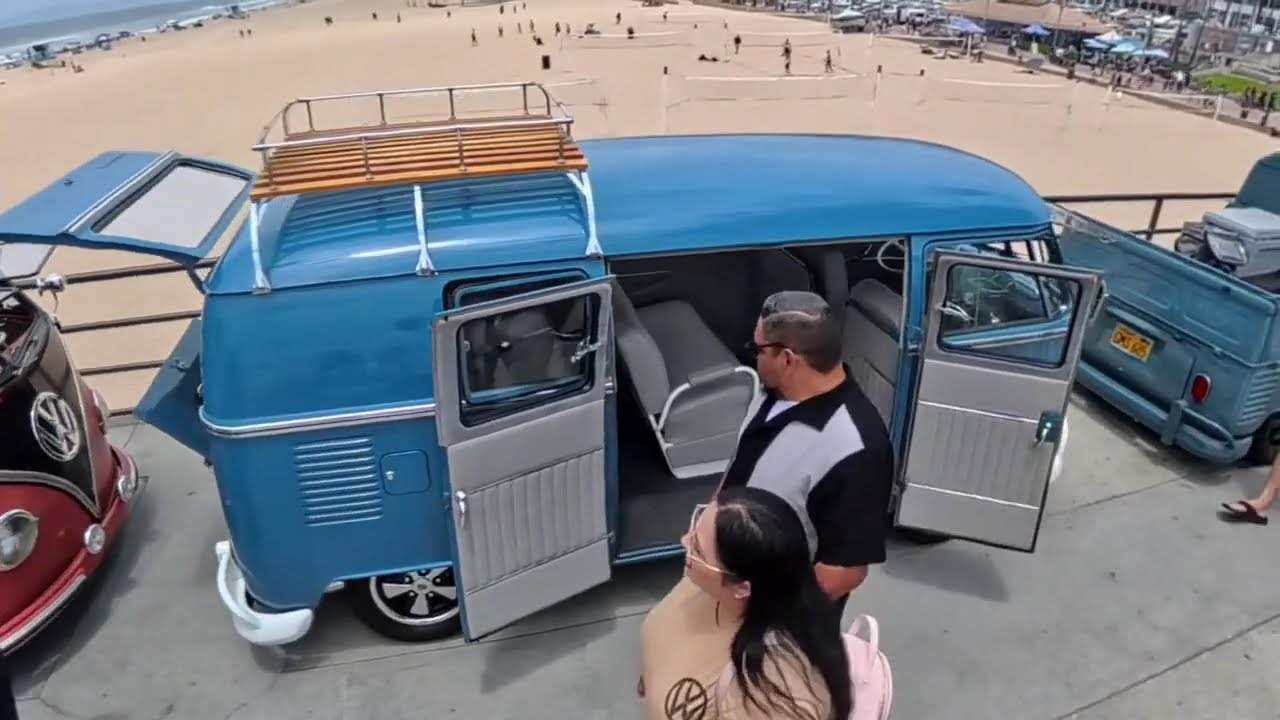 Huntington Beach Pier VW Bus Show 2025