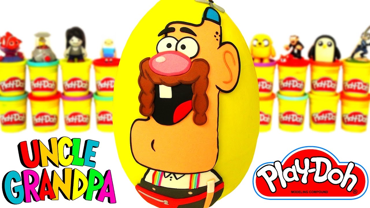 Uncle Grandpa Sürpriz Yumurta Oyun Hamuru - Emoji Monster High Cicibiciler LPS