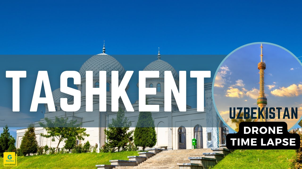Tashkent | Uzbekistan | city drone | Timelapse 4K