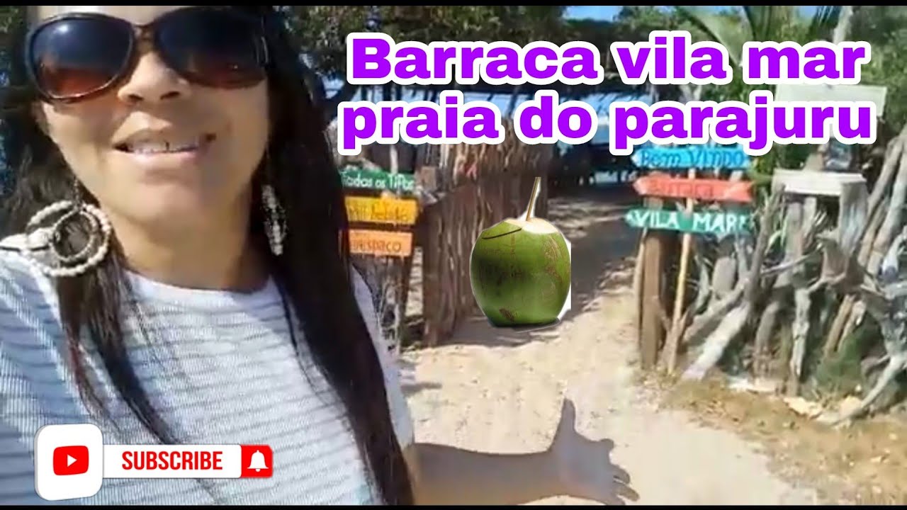 VLOG FOMOS TODOS PARA PARAJURU conhecemos uma barraca de praia incr&iacute;vel 😱🌞🌊