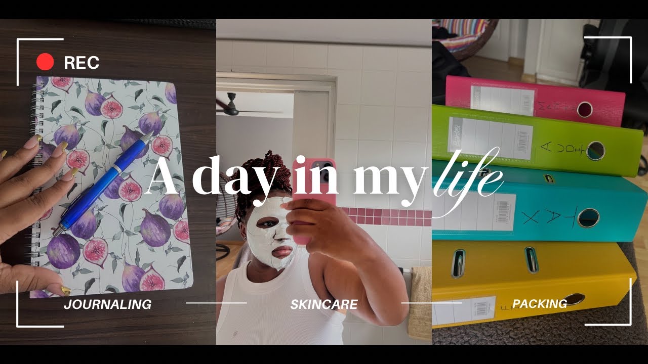 #vlog |Life Update |Skincare |Cleaning the study table |Journaling