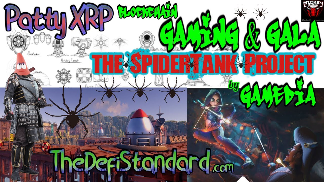 NEW Spider Tank Project on Gala Games from Gamedia - Binance Smart Chain Investment, Alpha Gameplay!