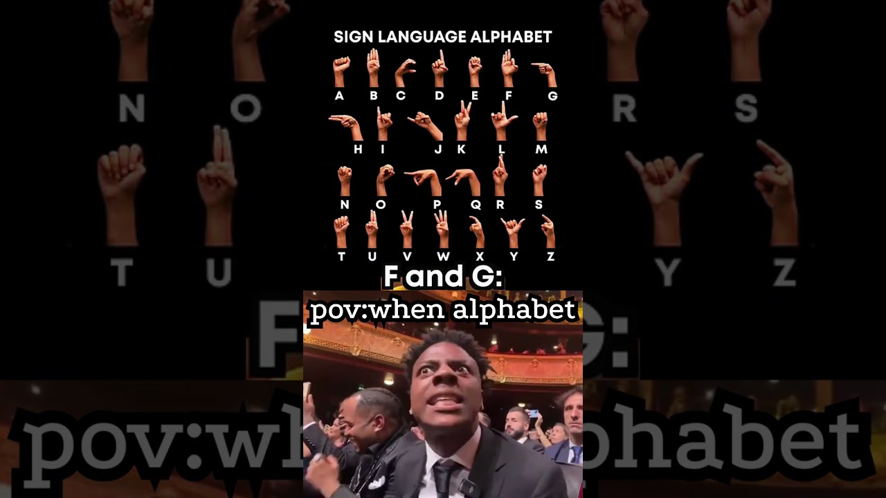F & G POV: When the Alphabet Gets Personal 😂 #memes #shorts