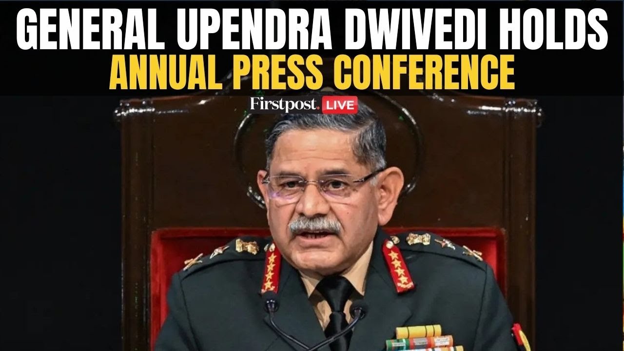 LIVE: Indian Army Chief General Upendra Dwivedi Holds Press Conference | India Warns Pakistan