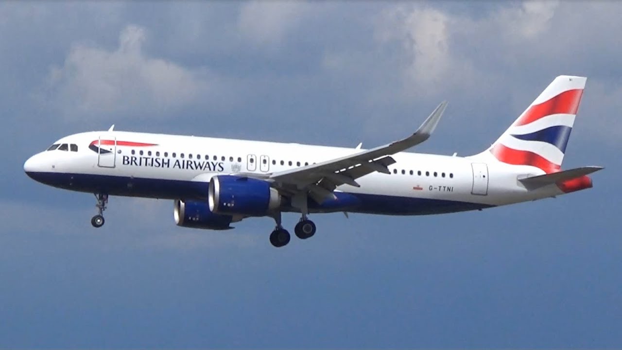 British Airways A320-251N | Landing Hamburg Airport | G-TTNI