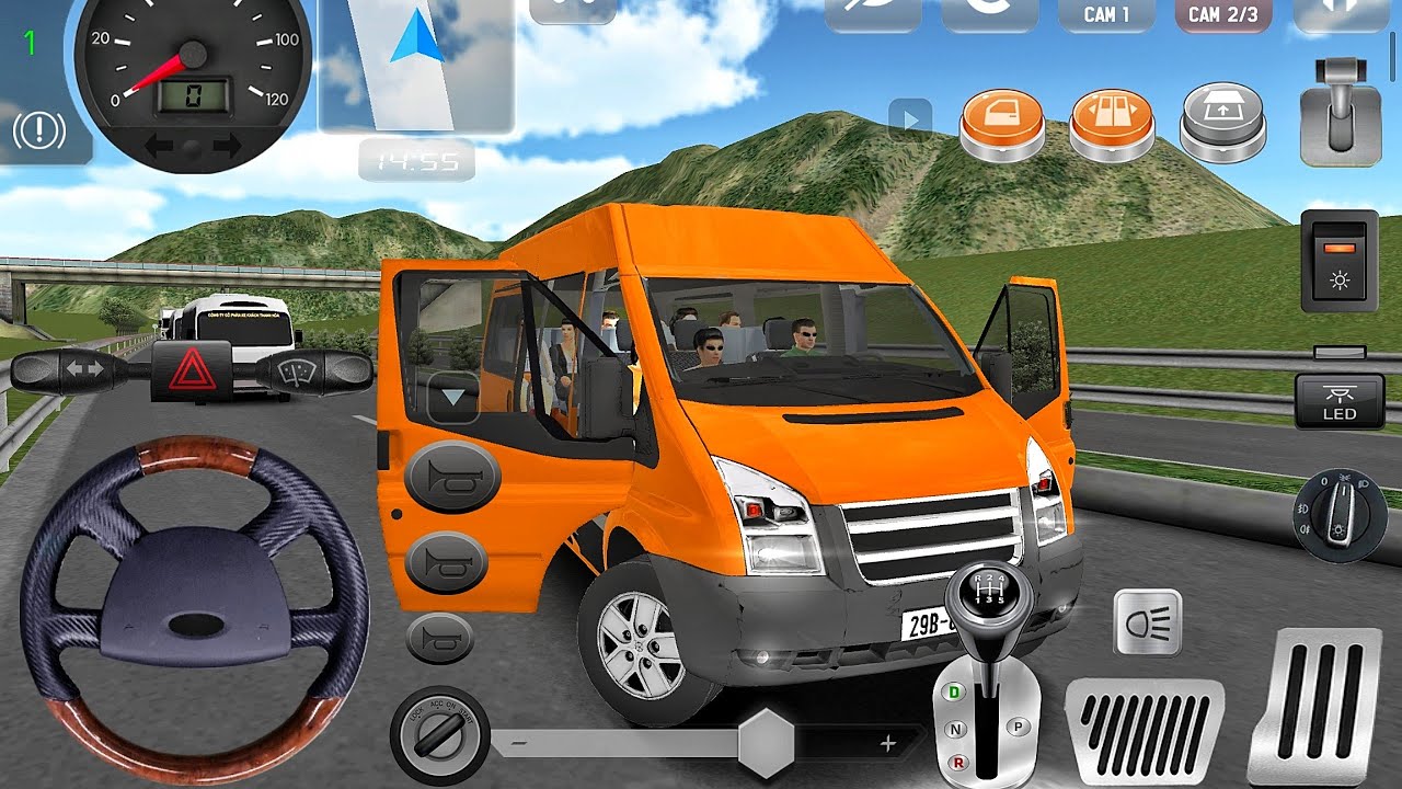 New Minibus Simulator Vietnam - Rural Road Bus Driving Sim 2026 - Android Gameplay