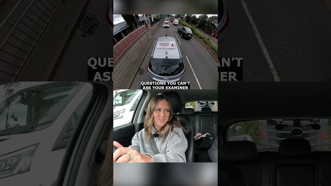 QUESTIONS YOU CAN'T ASK YOUR EXAMINER ON A DRIVING TEST