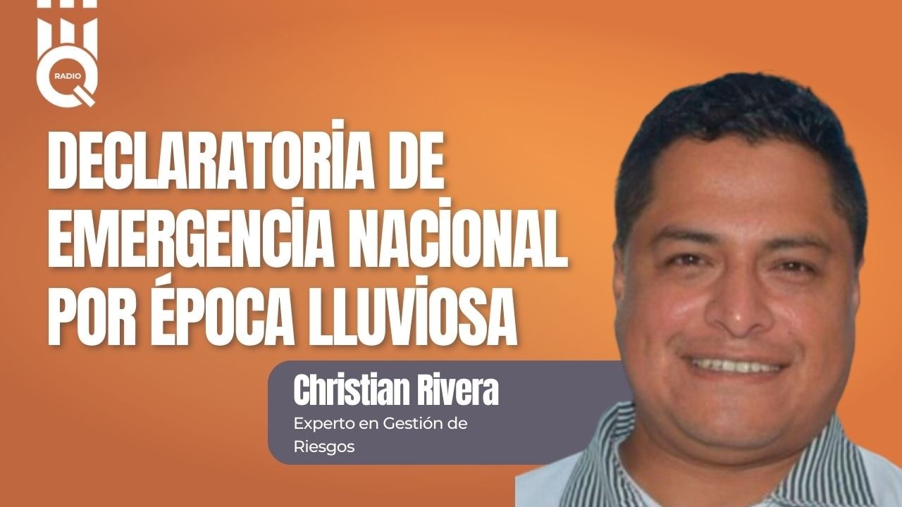 🔴 #Entrevista | Christian Rivera, experto en gestión de riesgos.