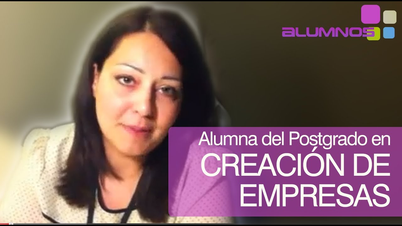 Entrevista Alejandra Rueda, alumna del Postgrado en Creaci&oacute;n de Empresas de @iebschool