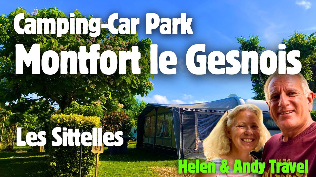 Кемпинг-парковка de Montfort le Gesnois, Ле-Ситтель, Ле-Ман #france #vanlife #roadtrip