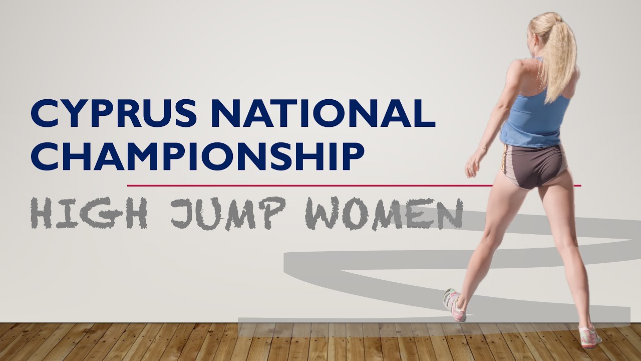 Cyprus National Championship. High Jump Women. Final