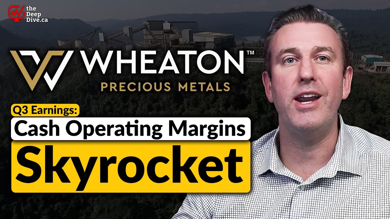 Wheaton Precious Metals публикует рекордный квартал на фоне роста цен на золото и серебро [3-й кв...