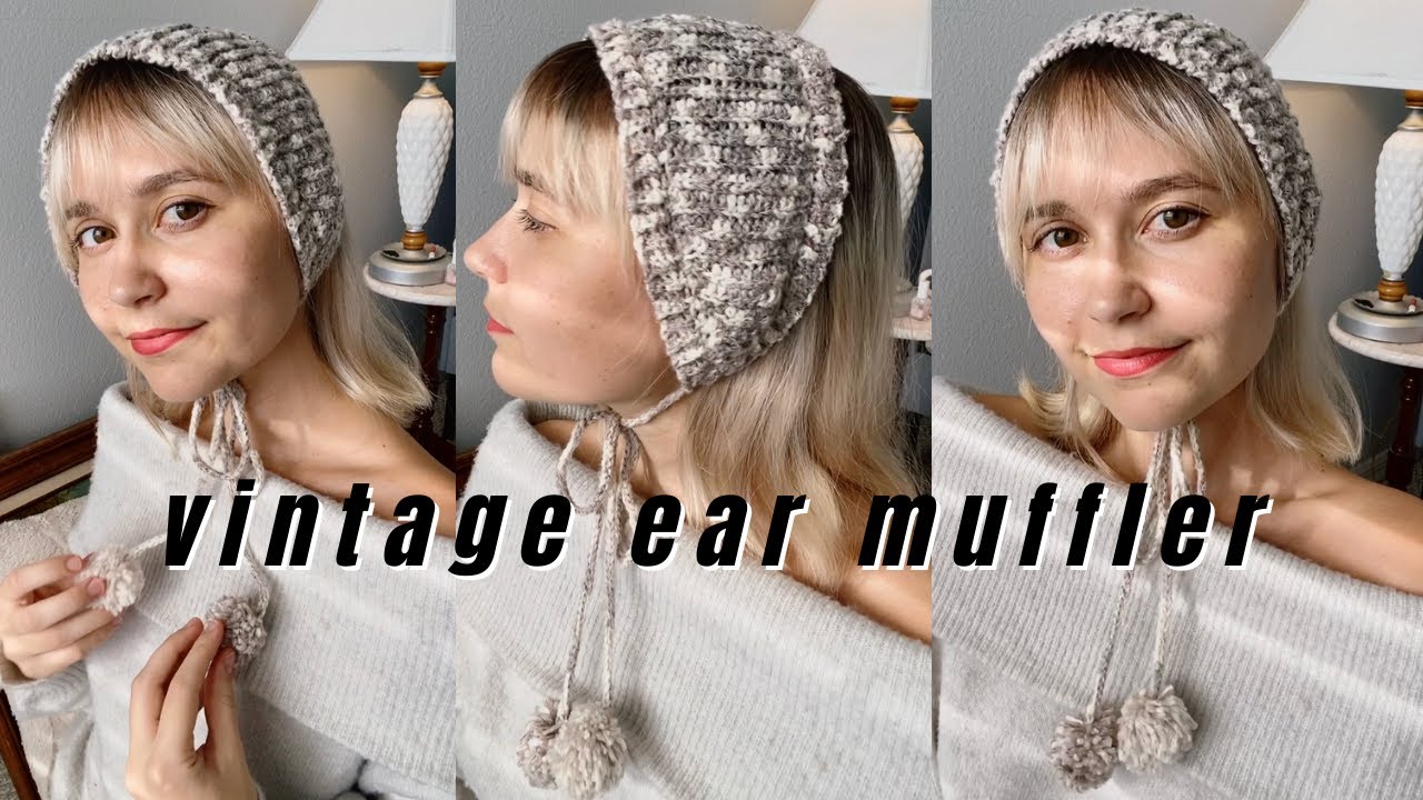 Easy & Fun Crochet Ear Muffler/Ear Warmer