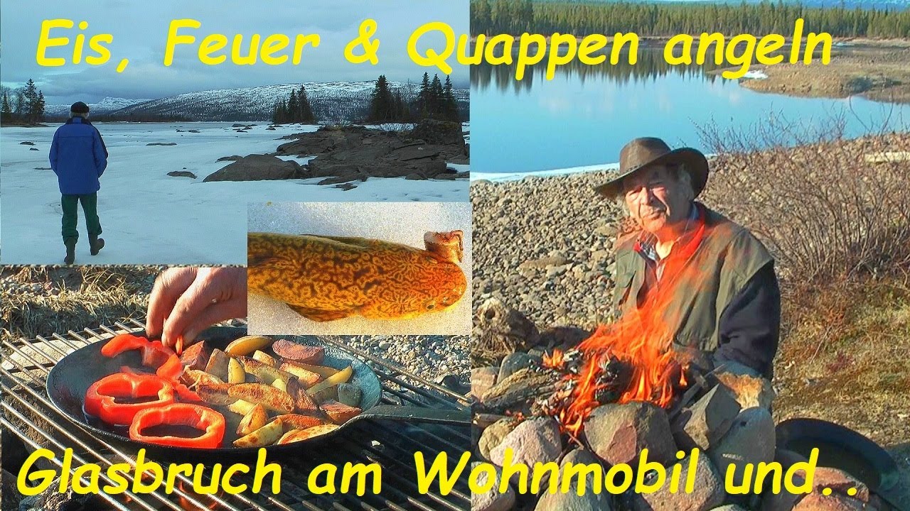 Quappen angeln, Randeis & Glasbruch: Mit dem Wohnmobil nach Schweden & Norwegen.