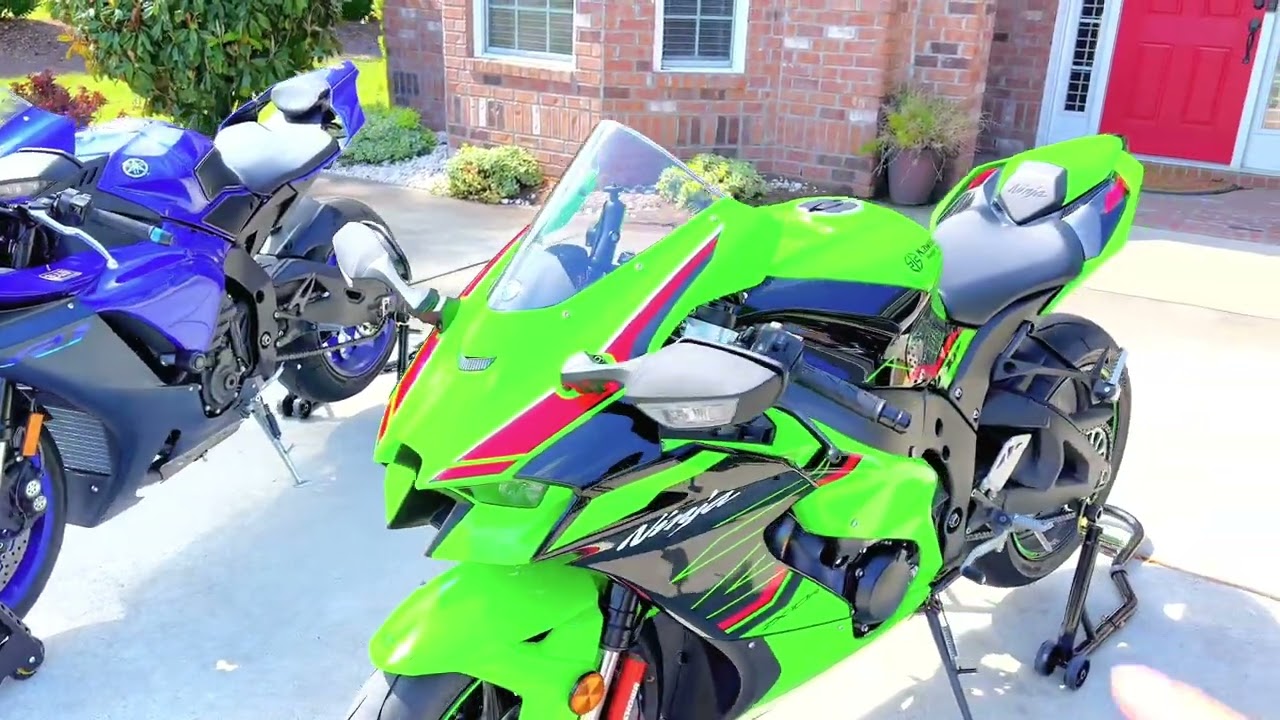Что купить? Честный обзор Yamaha R1 2023 года, Kawasaki ZX-10R KRT 2023 года и Yamaha R1M 2023 года