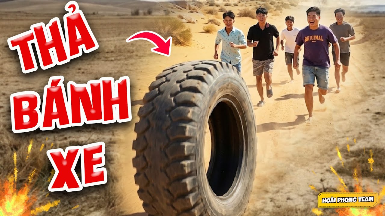Thử Thách Quăng Bánh Xe Cực Khoai Hốt Thưởng Lớn | Team Hoài Phong TV