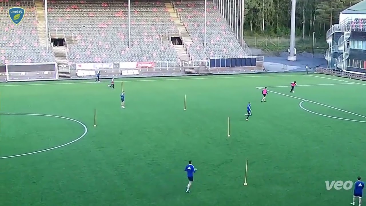Futbol'da Taktik Antrenmanı (Geçişler) Transition Play
