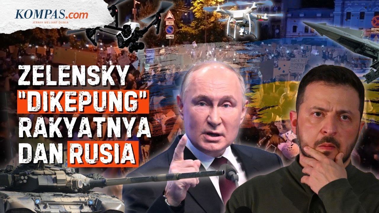 Zelensky "Diserang" dari Luar-Dalam, Ukraina Vs Rakyatnya dan Rusia
