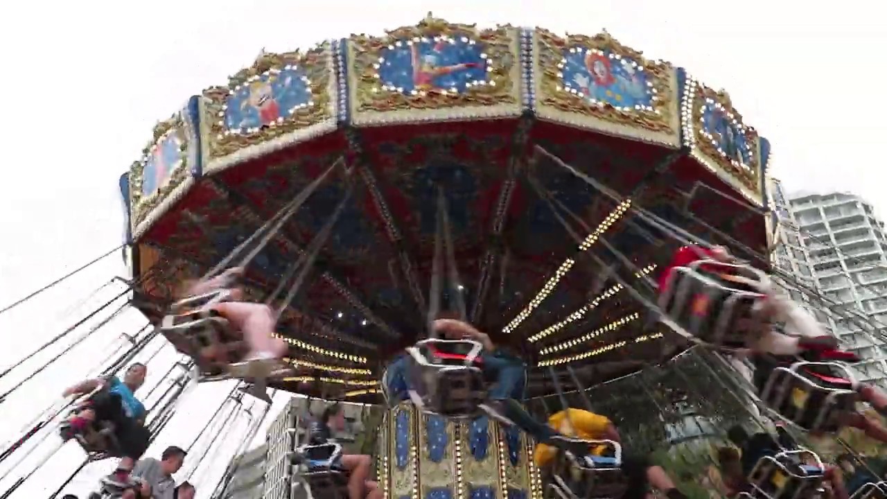 Preston & Barbieri Flying Swinger Volare Luna Park Sydney 2020 Offride