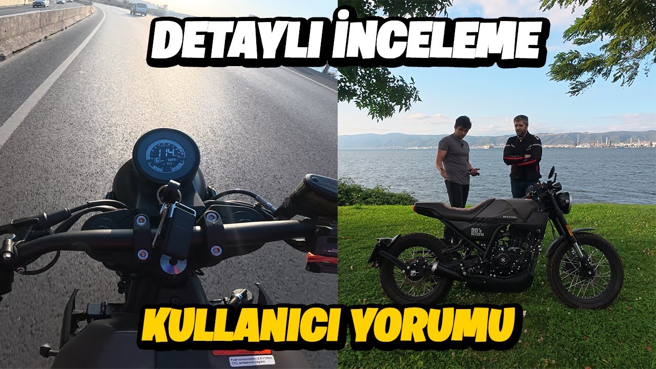 BRIXTON CROSSFIRE 125 INCELEME & TOP SPEED & KULLANICI YORUMU