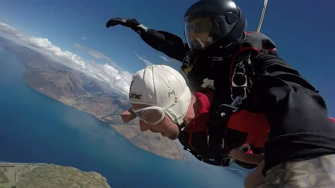 First time Sky Diving - Queenstown, New Zealand