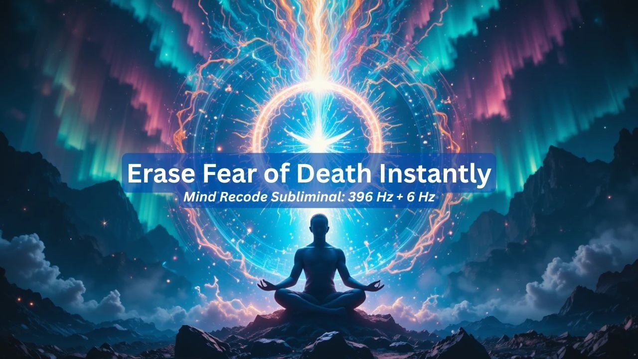 Erase Fear of Death Instantly ⚡ Mind Recode Subliminal | 396 Hz + 6 Hz