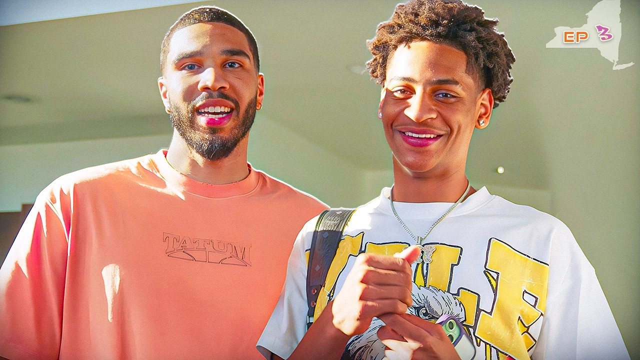 Kiyan Asks Jayson Tatum If He Can Beat Carmelo...