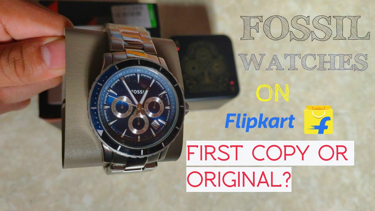 First Copy Fossil Watches On Flipkart?