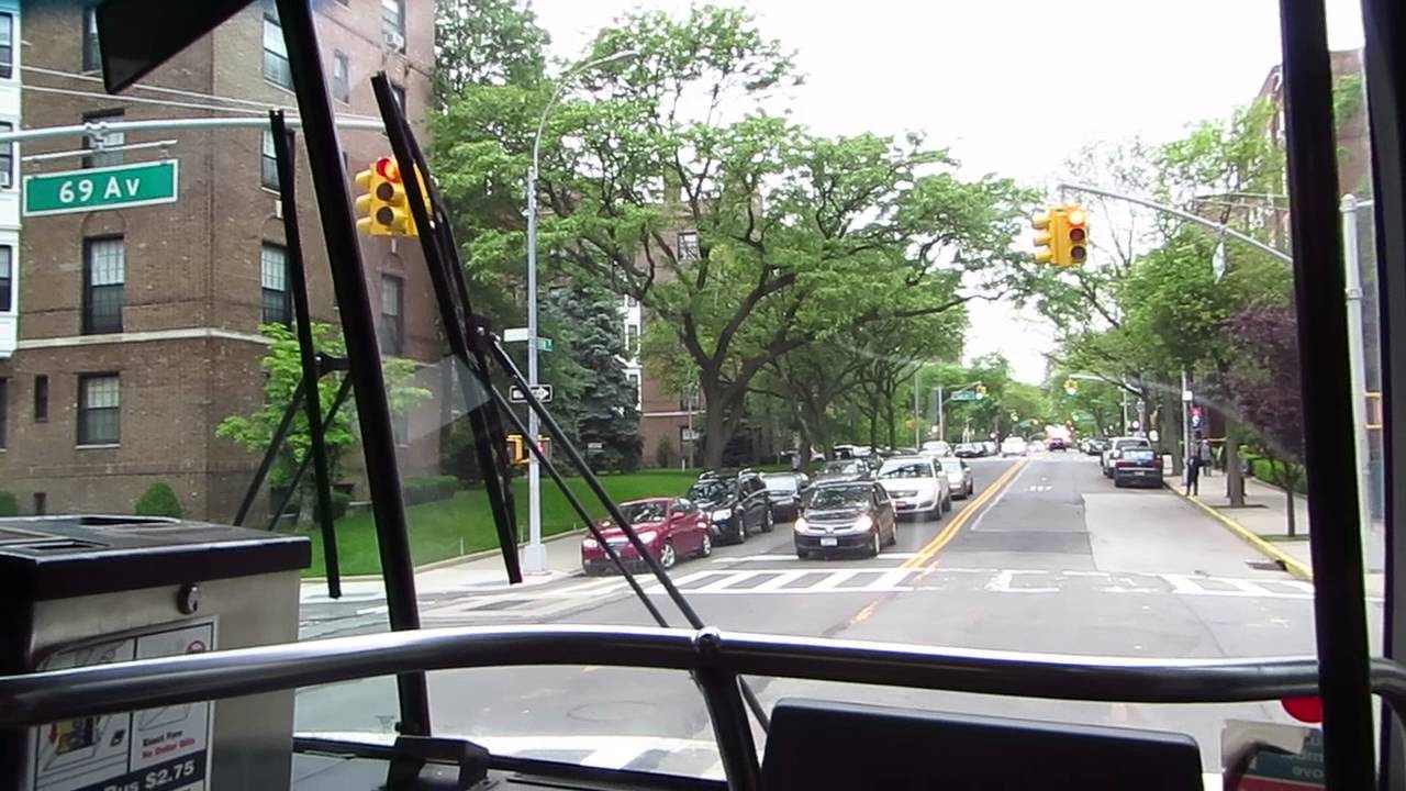 MTA Bus: On Board E.Elmhurst bound RTS-06 8785 Q23 Queens Blvd to 65 Av
