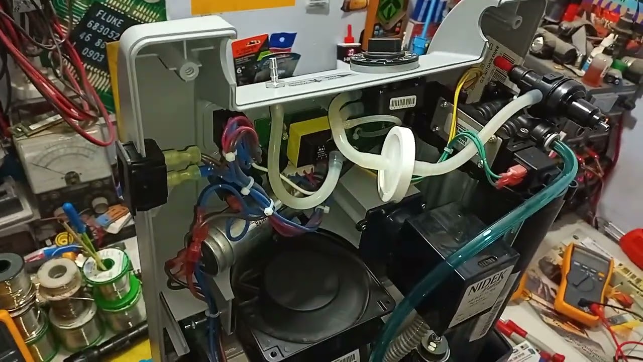 📢 Nidek Mark Nuvo Lite, VID 2 Comprensión del equipo Hardware, falla Presumible de Calentamiento,🚭♿🎩