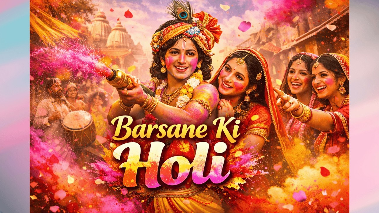 Barsane Ki Holi | Radha Krishna Holi Song 2026 | Braj Ki Lathmar Holi | Holi Special Bhajan