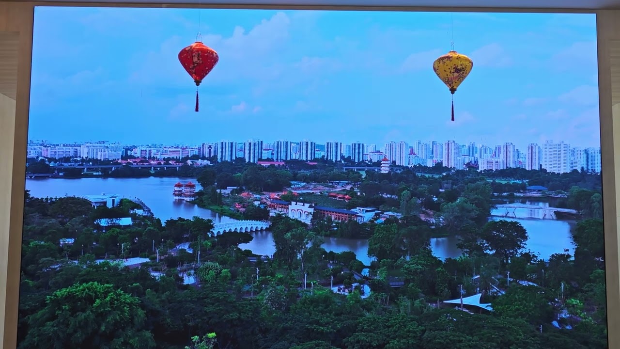 Jurong Lake Gardens views from The LakeGarden Residences Condominium 